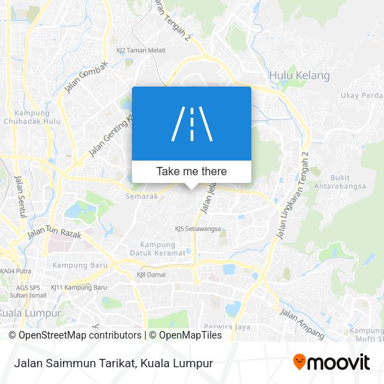 Jalan Saimmun Tarikat map