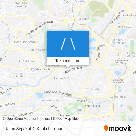 Peta Jalan Sepakat 1