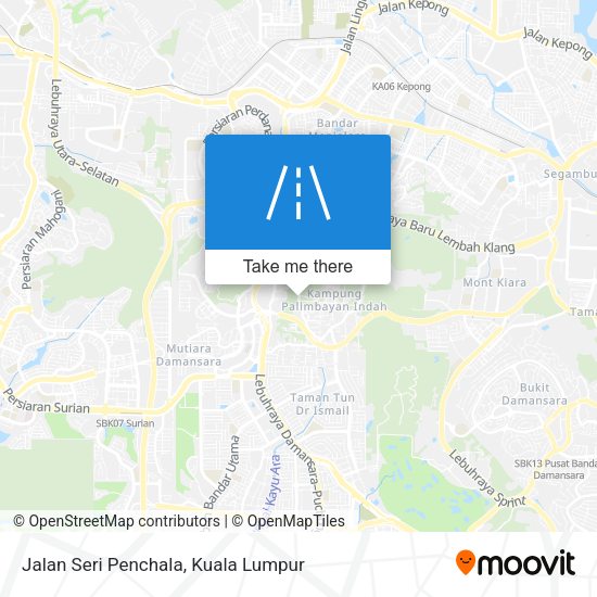 Peta Jalan Seri Penchala