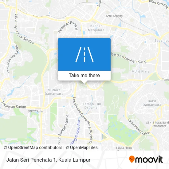 Jalan Seri Penchala 1 map
