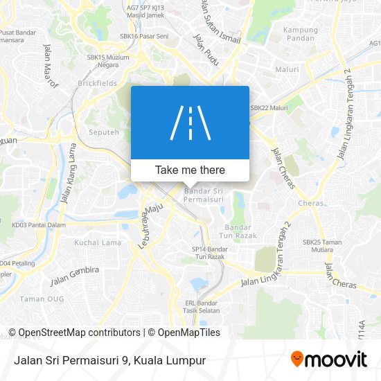 Peta Jalan Sri Permaisuri 9