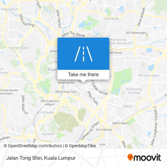 Jalan Tong Shin map