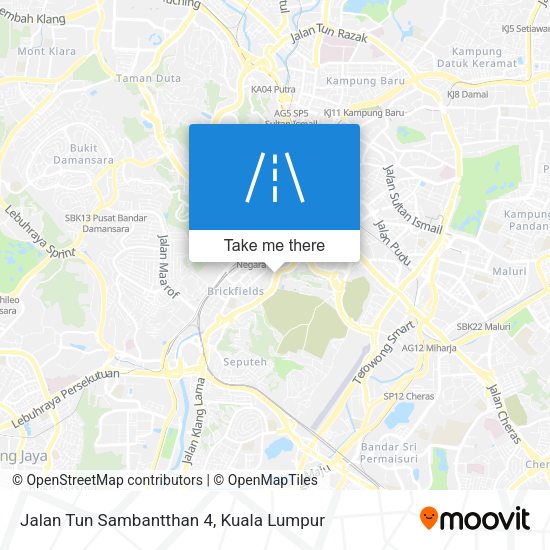 Peta Jalan Tun Sambantthan 4