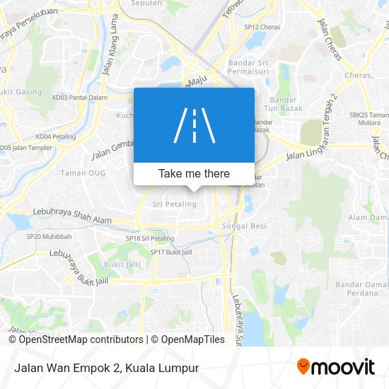 Peta Jalan Wan Empok 2