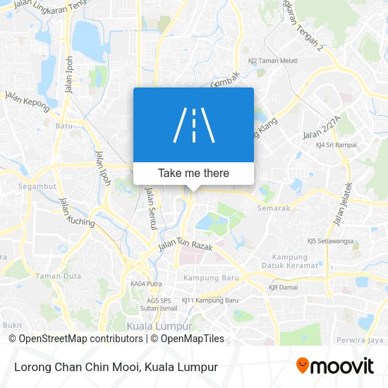 Lorong Chan Chin Mooi map