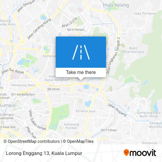 Lorong Enggang 13 map