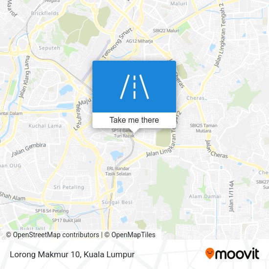 Lorong Makmur 10 map