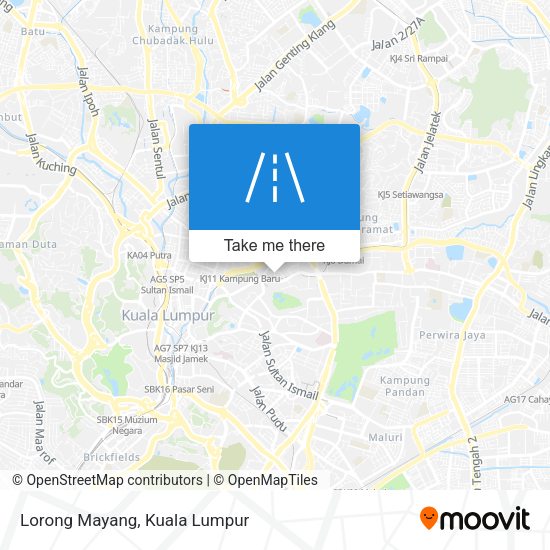 Peta Lorong Mayang