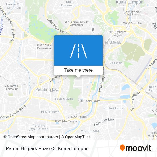 Peta Pantai Hillpark Phase 3