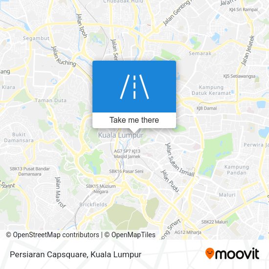 Peta Persiaran Capsquare