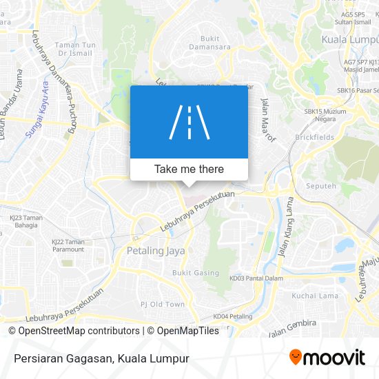Persiaran Gagasan map