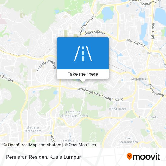 Peta Persiaran Residen