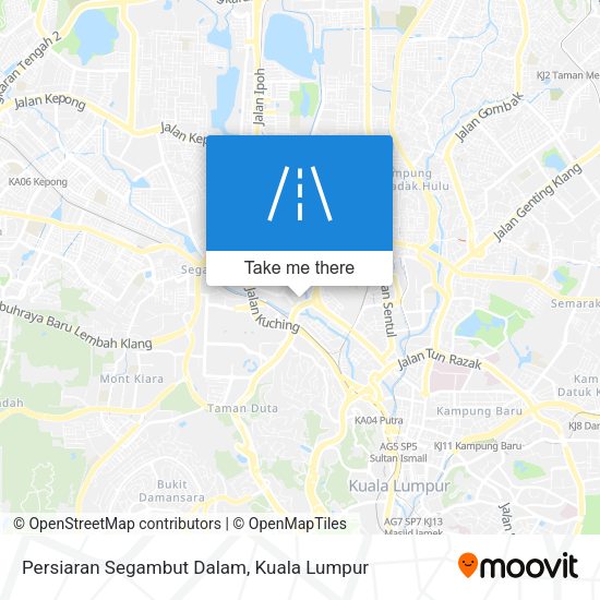 Persiaran Segambut Dalam map