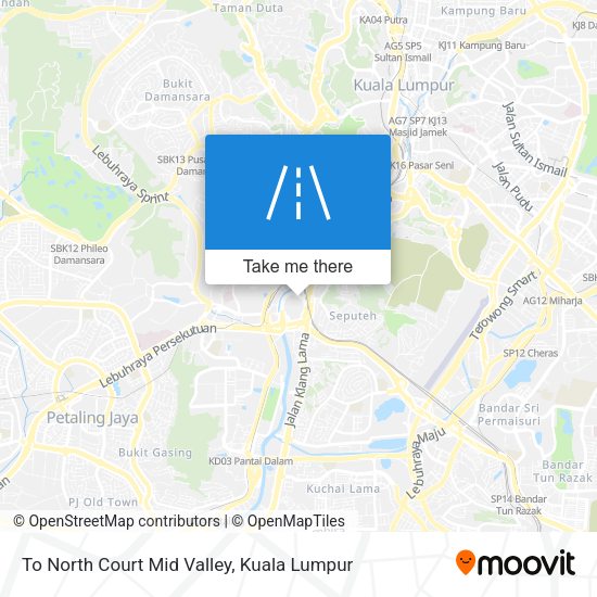 Peta To North Court Mid Valley