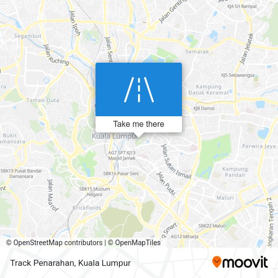 Peta Track Penarahan