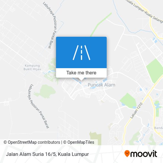 Jalan Alam Suria 16/5 map