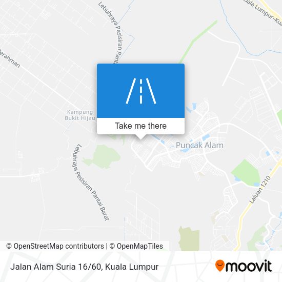 Jalan Alam Suria 16/60 map