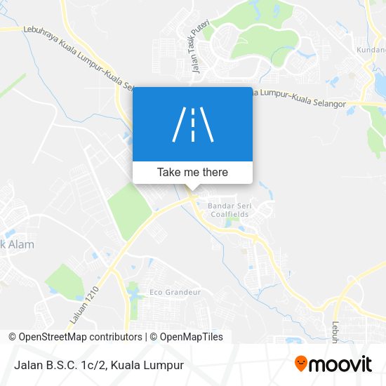 Jalan B.S.C. 1c/2 map