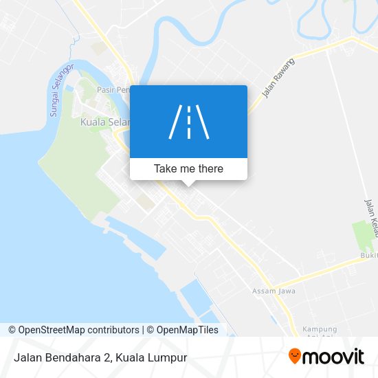 Peta Jalan Bendahara 2