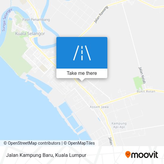 Jalan Kampung Baru map
