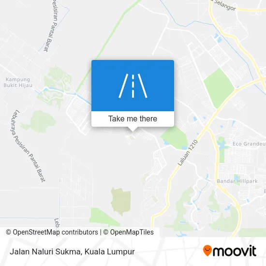 Jalan Naluri Sukma map