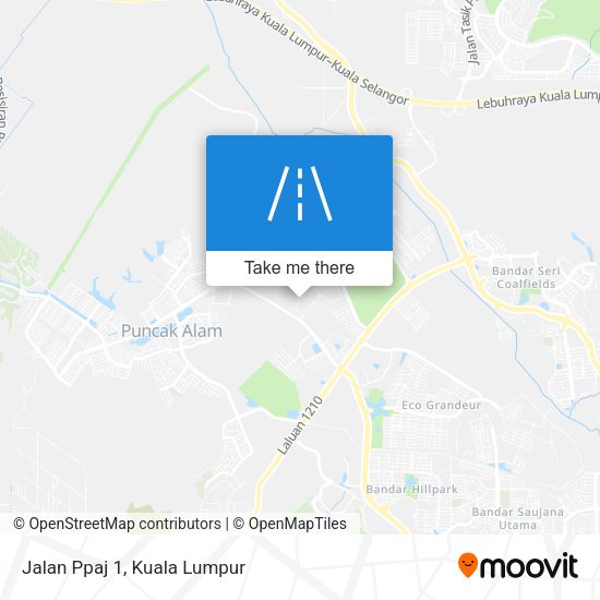 Peta Jalan Ppaj 1