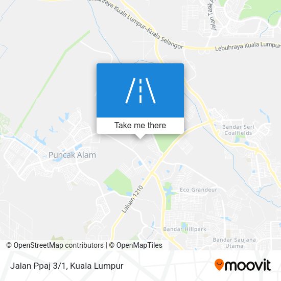 Peta Jalan Ppaj 3/1