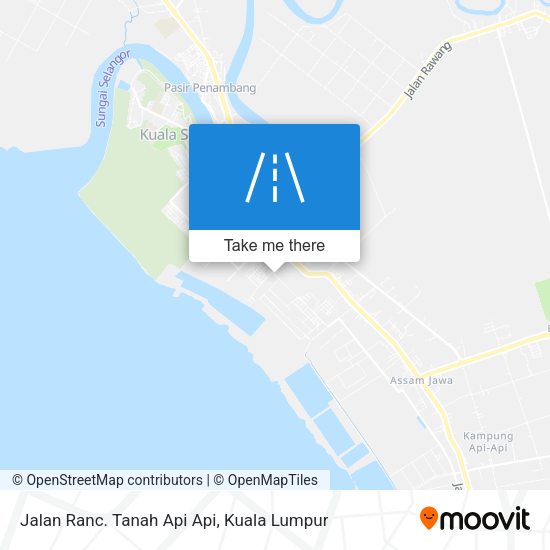 Jalan Ranc. Tanah Api Api map