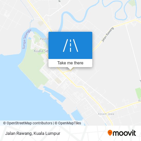 Peta Jalan Rawang