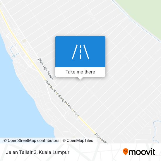 Peta Jalan Taliair 3