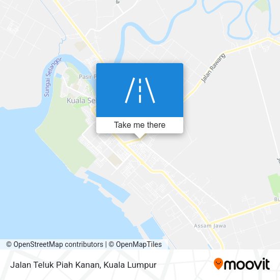 Jalan Teluk Piah Kanan map