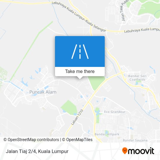 Peta Jalan Tiaj 2/4