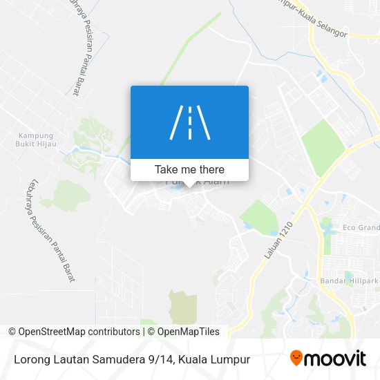Peta Lorong Lautan Samudera 9/14