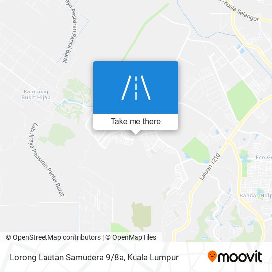 Peta Lorong Lautan Samudera 9/8a