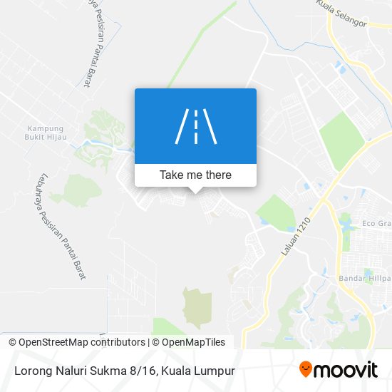 Lorong Naluri Sukma 8/16 map