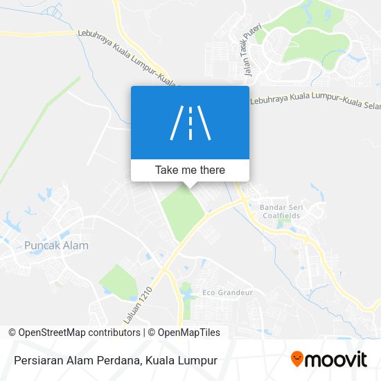 Peta Persiaran Alam Perdana