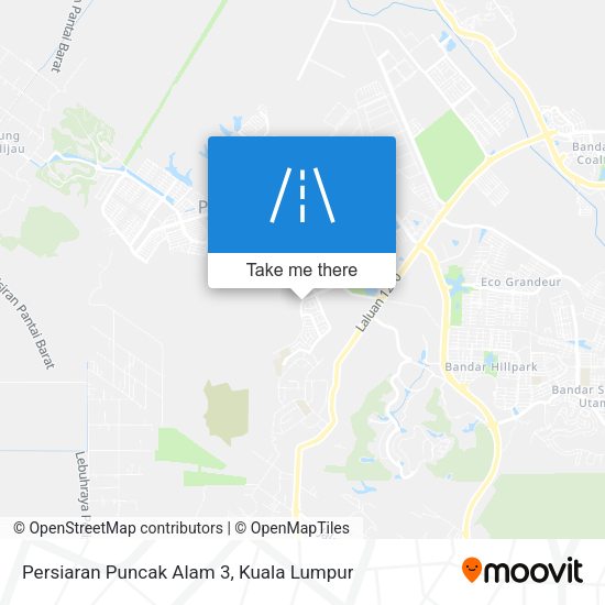 Peta Persiaran Puncak Alam 3