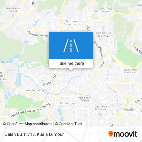 Peta Jalan Bu 11/17