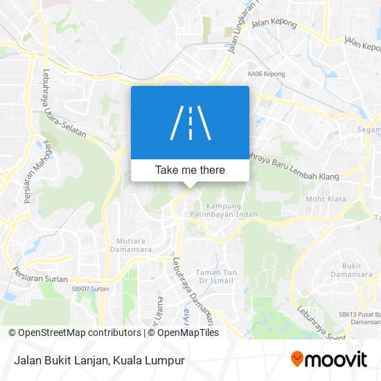 Jalan Bukit Lanjan map