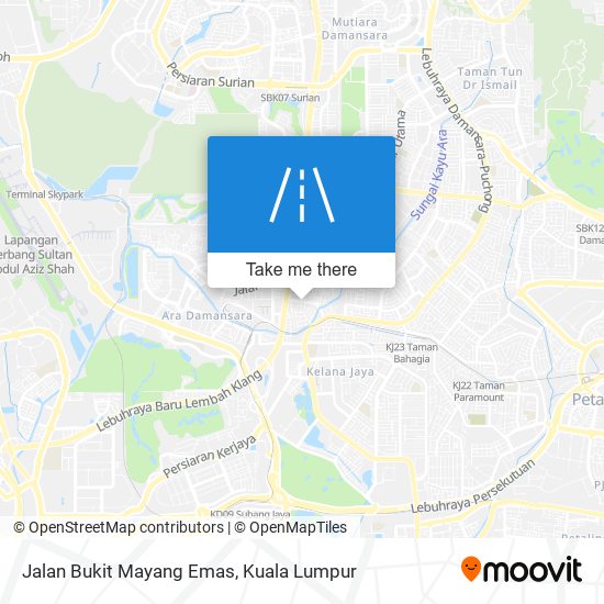 Jalan Bukit Mayang Emas map