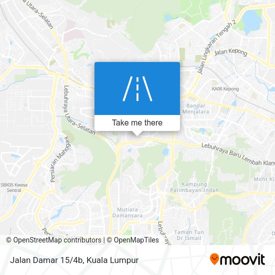 Peta Jalan Damar 15/4b
