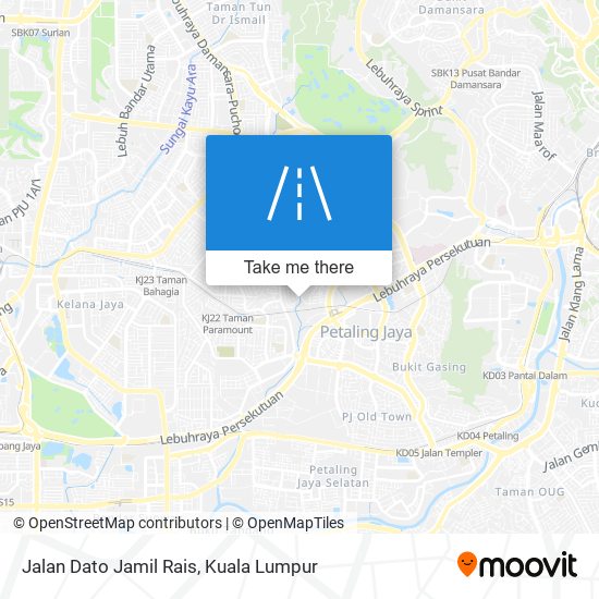 Jalan Dato Jamil Rais map
