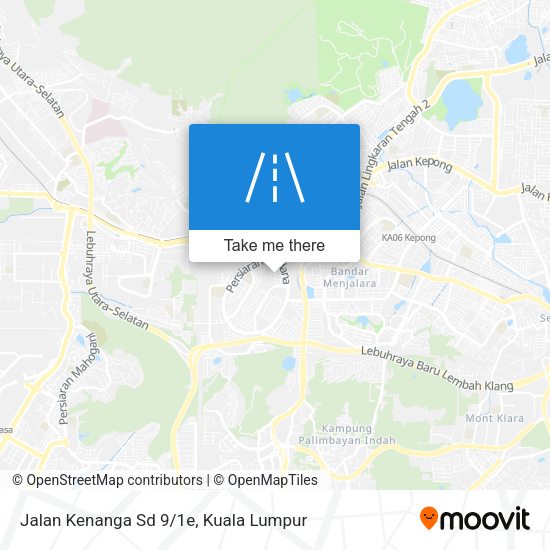 Peta Jalan Kenanga Sd 9/1e
