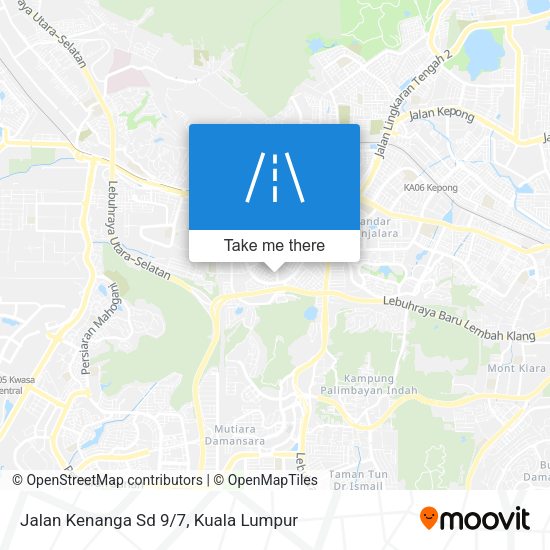 Jalan Kenanga Sd 9/7 map