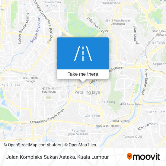 Jalan Kompleks Sukan Astaka map