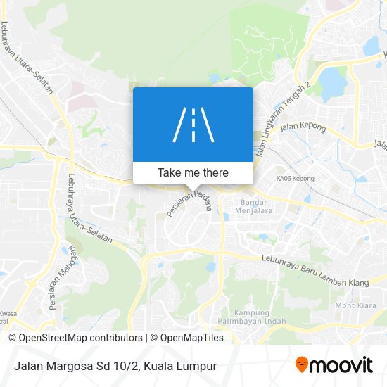 Peta Jalan Margosa Sd 10/2