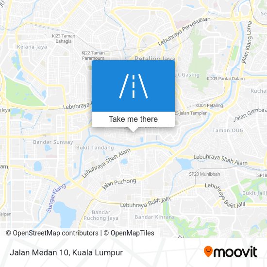 Peta Jalan Medan 10