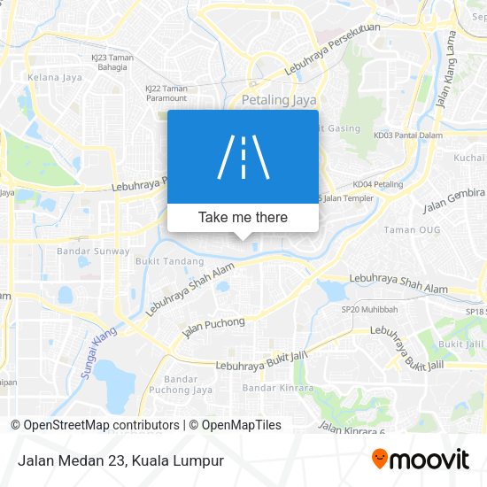 Peta Jalan Medan 23