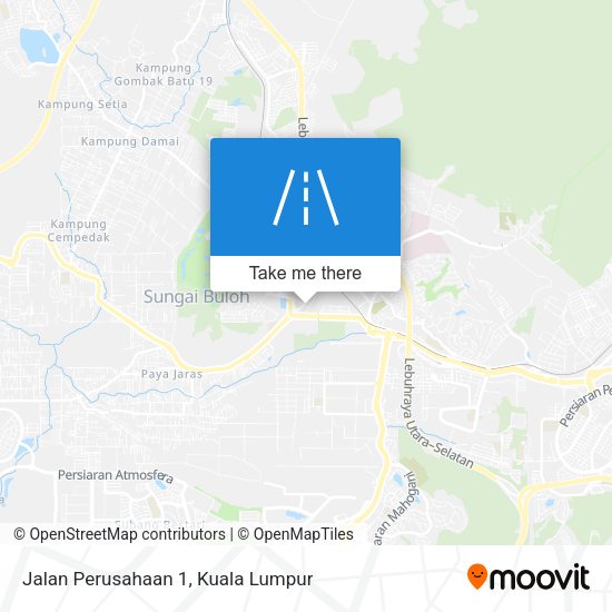 Jalan Perusahaan 1 map