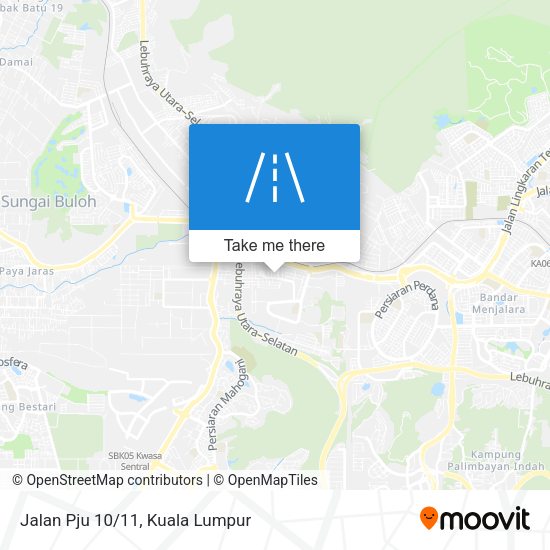 Peta Jalan Pju 10/11